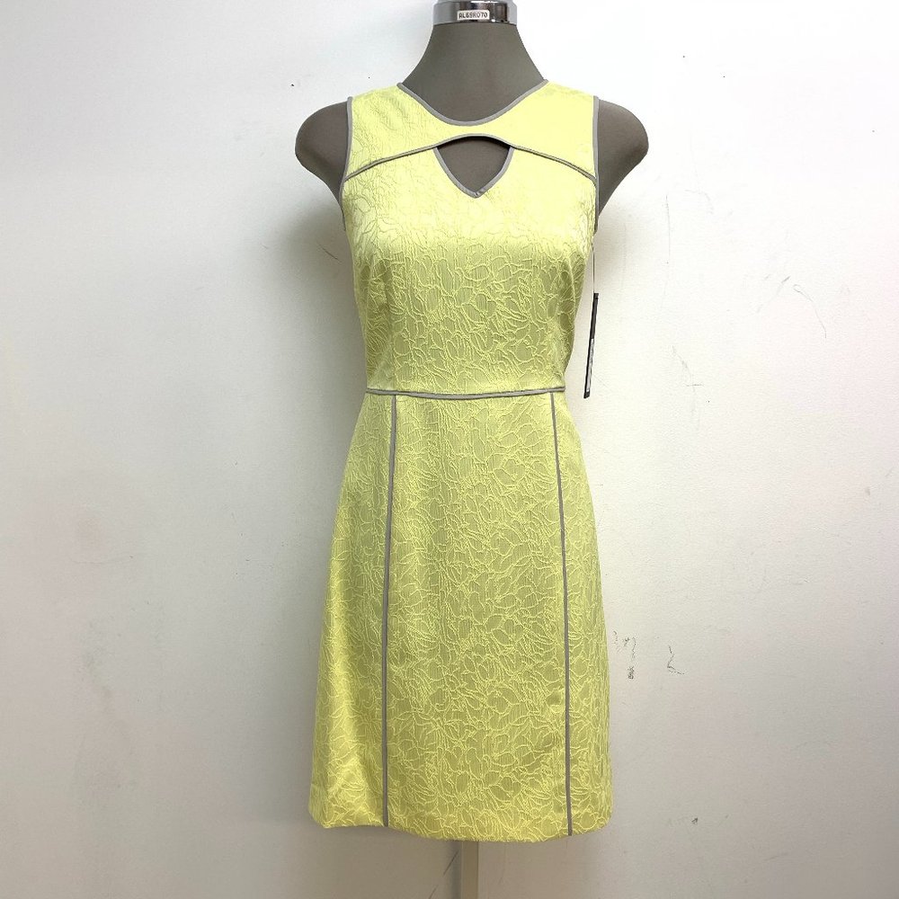 Cute Lemon Fit and Flare Dress size 2 MARC NEW YORK Andrew Marc